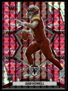 Mosaico Panini 2022 #274 Sam Howell mosaico camuflaje rosa novato - Imagen 1 de 2