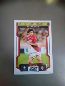 Maghnes Akliouche As Monaco Carte Foot Panini Score 2023-24 #8 - Picture 1 of 2