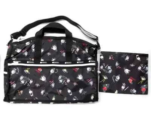 BT21 LARGE WEEKENDER Tasche schwarz BT21 LeSportsac guter Zustand Line Friends - Bild 1 von 1