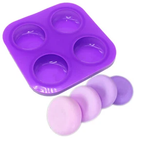 Barra de loción de jabón de esquina redonda lisa básica fabricación de moldes suministros de silicona diámetro. 2,5" - Imagen 1 de 4