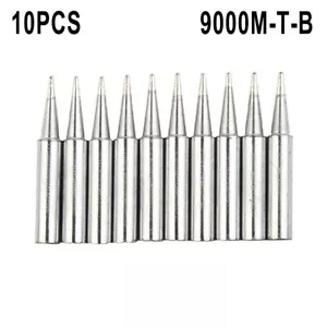 10 pz set di strumenti punte ferro per saldatura rame puro 900 M-T-B senza piombo alta qualità - Foto 1 di 14