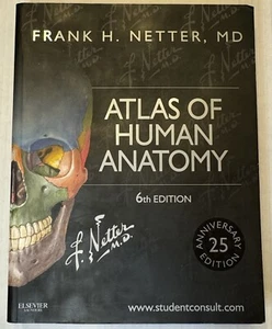 Atlas of Human Anatomy, Professional Netter MD Frank 6th Edition w/ Unused Codes - Bild 1 von 9