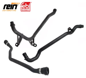 For BMW E46 323i 325i 328i 330i Water Heater Coolant Pipe Hose 3pc OES Rein Febi - Picture 1 of 1