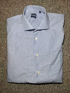 3 x Spada Roma formal Shirts blue, navy and stripped size 16.5 - Picture 1 of 15
