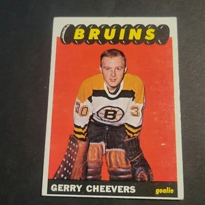 NHL Hockey card 1965-6 - Gerry Cheevers ROOKIE CARD #31 - HOF - Unrated VG - Picture 1 of 2