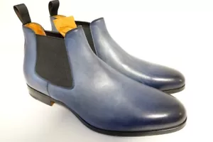 SANTONI Schuhe Boots Stiefel Businessschuhe Herren Gr. 8,5 (42,5) - NEU / OVP. - Bild 1 von 5