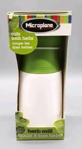 Microplane Mulino Erbe Tagli Erbe Fresche Nuove Lame Tagliate Non Strappare - Foto 1 di 9