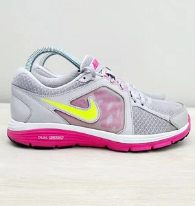 Nike Dual Fusion Trail Running Pink Gray Women's Size 8 - Picture 1 of 12