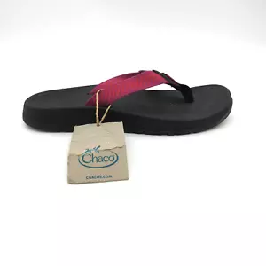 Chaco Lowdown Women's Sandals Fuscia Flip Flop Shoes Size 8 READ - Picture 1 of 9
