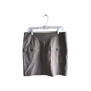 Loft Größe 10 Minirock Polyestermischung Shell doppelte Fronttasche vollständige Linie... - Bild 1 von 8