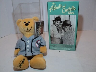 Classic Collecti Critters Signature Series Lou Costello Beanbag Bear Foto 1 de 4