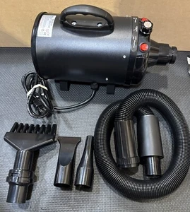DOPICT Pet-Hair-Dryer, Dog Dryer with 3 Nozzle 5.2HP/3800W Pet Grooming Dryer - Picture 1 of 6