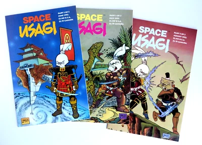 Space Usagi #1-3  (Mirage, 1992) VF/NM - Image 1 of 4