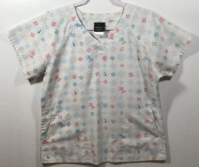 Blusa Médica Baby Phat Mujer Talla S Pequeña Medida Gatos BP (etiqueta Talla M) *leer* Foto 1 de 4