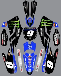 Graphics for Yamaha YZ 250f YZ250F 2019-2022 Decals stickers shrouds - Picture 1 of 1