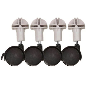 Cat Cage Caster Set Of 4 Swivel Casters Heavy-Duty 360-Degree Silent Rotation - Picture 1 of 12