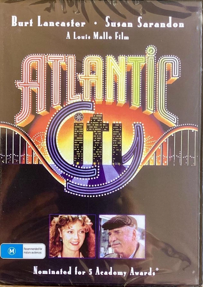 ATLANTIC CITY - BURT LANCASTER- NEW & SEALED DVD - FREE LOCAL POST - ALL REGIONS - Image 1 of 1