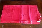 Original Red Fabric Red silk Kumach for flag, tie, tablecloth, Soviet Union 70's