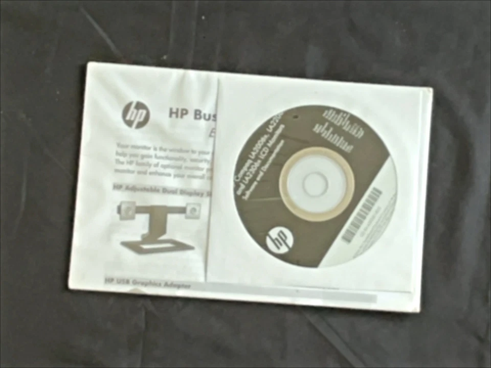 HP Compaq LA2006x, LA2306x LCD Monitors Software Documentation CD Treiber - Bild 1 von 1