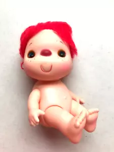 RETRO ENTZÜCKENDE GUMMIPUPPE MIT GELENKEN UND LEUCHTEND ROTEN HAAREN 6 ZOLL - Bild 1 von 2