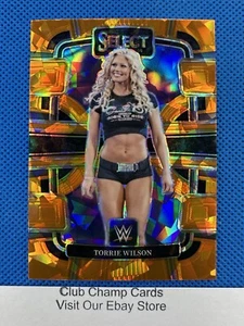 2024 #75 Torrie Wilson Panini Select WWE Concourse Orange Ice Prizm - Picture 1 of 2