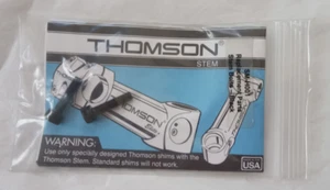 Nuevos pernos de vástago de repuesto Thomson x 2, en paquete original, negro, bicicleta de carretera de montaña - Imagen 1 de 3