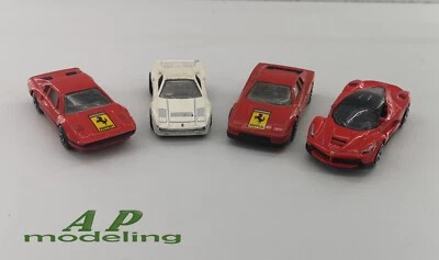 lotto modellini auto Ferrari sportive scala 1/55 1/59 usate modellino obsoleto - Immagine 1 di 4