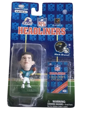NFL Headliners Mark Brunell 3 Inch Figure Jacksonville Jaguars 1997 Corinthian Cover