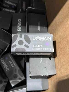 Domain Cycling Alloy Handlebar Endplugs New Set of 2 PurpleColor - Picture 1 of 2