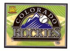 1995 Pacific Prisms Team Logo - COLORADO ROCKIES 
