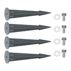 Replacement Stakes Ground Spikes for Flood Light Set of 4