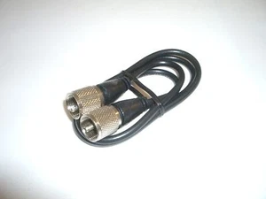 WORKMAN CX-3-PL-PL 3FT RG-58 ANTENNA COAX PATCH CABLE BLACK w/ MOLDED PL-259s - Zdjęcie 1 z 1
