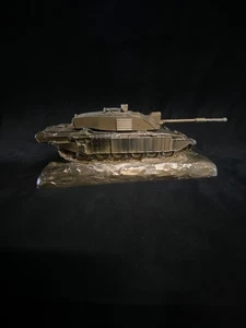 Challenger 2 Main Battle Tank Military Figurine Cold Cast Bronze Statue - Picture 1 of 6