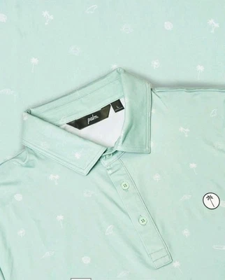  Palm Beachside 高尔夫 Perfomance 衬衫 尺寸 XLarge 完好 — 第 1/3 张图片