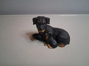 Estatuilla interior del hogar Rottweiler perro compañero canino 1424-97 - Imagen 1 de 5