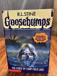 Goosebumps #56 The Curse of Camp Cold Lake R.L. Stine True 1st Printing 1997 - Picture 1 of 5