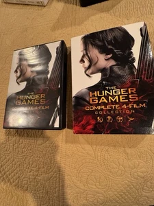 The Hunger Games: Complete 4 Film Collection 2015 (8 Disc) Preowned EUC - Picture 1 of 12