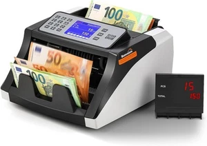 Bonvoisin Geldzähler mit UV/MG/IR, Wertzählung & Display, 1000 Scheine/Min - Bild 1 von 7