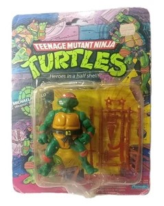 Figura de acción 1988 Playmates Toys Teenage Mutant Ninja Turtles Michaelangelo - Imagen 1 de 7