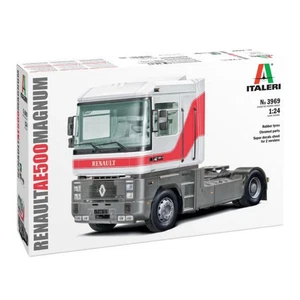 ITALERI 1:24 KIT CAMION RENAULT AE500 MAGNUM 25 cm DECALS  2 VERSIONI  ART 3969 - Foto 1 di 1
