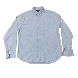 Bonobos Hemd Herren Large grau Standard Fit Button-Down Langarm Tasche - Bild 1 von 10