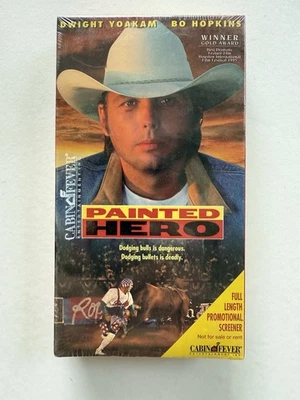 Painted Hero (VHS, 1997) New, Factory Sealed Promotional Screener RARE - Image 1 of 2