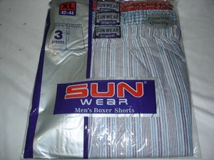 3er Pack Boxershorts Herren XL 42-44 Unterwäsche Baumwolle Neu mit Etikett - Bild 1 von 7