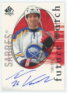 2005-06 SP AUTHENTIC Thomas Vanek FUTURE WATCH RC ROOKIE AUTO /999 - Picture 1 of 2