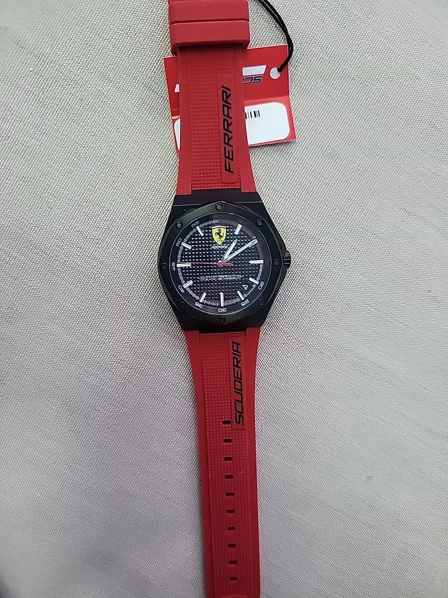 Ferrari Red Wristwatches for sale - eBay