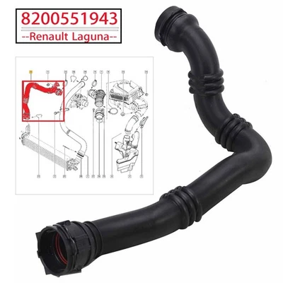 Durite Turbo Tuyau Intercooler 8200551943 POUR RENAULT LAGUNA III KT0/1 2.0 DCI - Photo 1/4