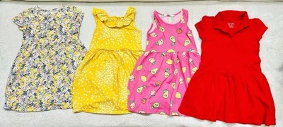 Lindo Lote Vestidos Niñas Talla 4T Años Gap, H&M, Antiguo Azul Marino Excelente Estado  Foto 1 de 4