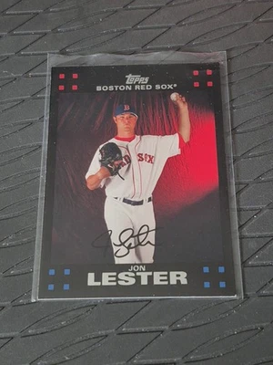 Jon Lester 2007 TOPPS Baseball Card - Image 1 of 2