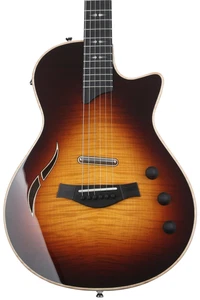 Taylor T5z Pro Hollowbody Electric Guitar - Dark Tobacco Sunburst - Picture 1 of 8