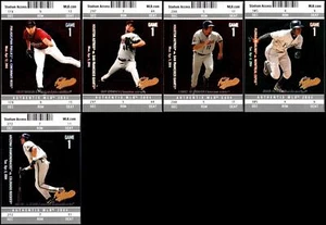 2004 Fleer Authentix (5) Card Lot - HOT ITEM – EXPECTED TO SELL OUT! - Picture 1 of 2